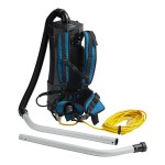 Lavex 6 Qt. Backpack Vacuum with HEPA Filtration and 8-Piece Tool Kit