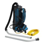 Lavex 6 Qt. Backpack Vacuum with HEPA Filtration and 8-Piece Tool Kit