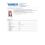 Wesco Industrial Products Rais-N-Rol 10,000 lb. 24