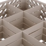 Vollrath TR13FFF Traex® Full-Size Beige 9-Compartment 5 1/8 Vollrath TR13FFF Traex® Full-Size Beige 9-Compartment 5 1/8