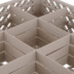 Vollrath TR13FFF Traex® Full-Size Beige 9-Compartment 5 1/8 Vollrath TR13FFF Traex® Full-Size Beige 9-Compartment 5 1/8
