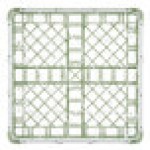 Vollrath 52692 Signature Lemon Drop Full-Size Light Green 20-Compartment 3 1/4