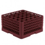 Vollrath TR6BBBB Traex® Full-Size Black 25-Compartment 9 7/16