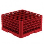 Vollrath TR6BBBB Traex® Full-Size Black 25-Compartment 9 7/16