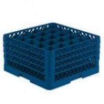 Vollrath TR6BBBB Traex® Full-Size Black 25-Compartment 9 7/16
