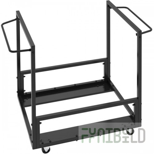 Lifetime 80279 Black Folding Chair Cart