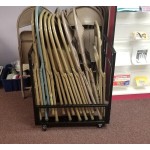 Lifetime 80279 Black Folding Chair Cart Lifetime 80279 Black Folding Chair Cart