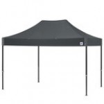 E-Z Up END3ABK15KWH Endeavor Instant Shelter 10' x 15' White Canopy with Matte Black Frame E-Z Up END3ABK15KWH Endeavor Instant Shelter 10' x 15' White Canopy with Matte Black Frame