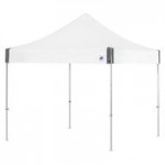 E-Z Up END3ABK15KWH Endeavor Instant Shelter 10' x 15' White Canopy with Matte Black Frame E-Z Up END3ABK15KWH Endeavor Instant Shelter 10' x 15' White Canopy with Matte Black Frame