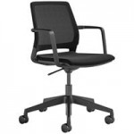 Safco Medina Black Guest Chair - 2/Pack