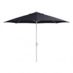 Lancaster Table & Seating 11' Round Forest Green Crank Lift Silver Aluminum Umbrella Lancaster Table & Seating 11' Round Forest Green Crank Lift Silver Aluminum Umbrella