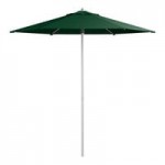 Lancaster Table & Seating 11' Round Forest Green Crank Lift Silver Aluminum Umbrella Lancaster Table & Seating 11' Round Forest Green Crank Lift Silver Aluminum Umbrella