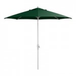 Lancaster Table & Seating 11' Round Forest Green Crank Lift Silver Aluminum Umbrella Lancaster Table & Seating 11' Round Forest Green Crank Lift Silver Aluminum Umbrella