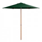 Lancaster Table & Seating 11' Round Forest Green Crank Lift Silver Aluminum Umbrella Lancaster Table & Seating 11' Round Forest Green Crank Lift Silver Aluminum Umbrella