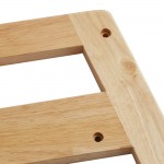 Lancaster Table & Seating Standard Height Wooden High Chair with Natural Finish - Unassembled Lancaster Table & Seating Standard Height Wooden High Chair with Natural Finish - Unassembled