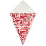 Carnival King 15 oz. Square Savory Printed Cardboard Fry Cone - 500/Case