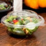 Fineline 5024-CL Super Bowl 24 oz. Clear PET Plastic Bowl - 100/Case
