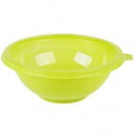Fineline 5024-CL Super Bowl 24 oz. Clear PET Plastic Bowl - 100/Case