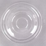 Fineline 5024-CL Super Bowl 24 oz. Clear PET Plastic Bowl - 100/Case