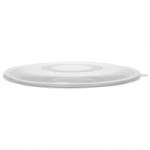Fineline 5024-CL Super Bowl 24 oz. Clear PET Plastic Bowl - 100/Case