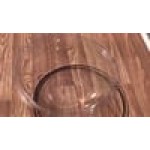 Fineline 5024-CL Super Bowl 24 oz. Clear PET Plastic Bowl - 100/Case