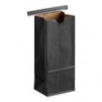 Choice 1/2 lb. Brown Kraft Customizable Paper Coffee Bag with Reclosable Tin Tie - 1,000/Case