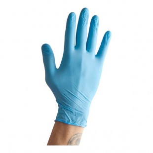 First Aid Only 21-026-001 Blue Nitrile Powder-Free Exam Gloves - Large - 240/Case First Aid Only 21-026-001 Blue Nitrile Powder-Free Exam Gloves - Large - 240/Case
