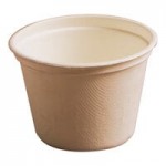 Fineline 42SBL Conserveware PETE Dome Lid for 16/24/32/40 oz. Square Bowls - 300/Case