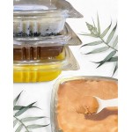 Choice 12 oz. Clear Recycled PET Tall Hinged Deli Container with Domed Lid - 50/Pack