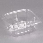 Dart SafeSeal 32 oz. Plastic Tamper-Resistant, Tamper-Evident Bowl with Dome Lid - 150/Case