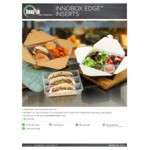 2-Compartment Polypropylene Food Holder Insert - 250/Case 2-Compartment Polypropylene Food Holder Insert - 250/Case