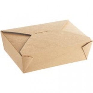 Fold-Pak 03BPEARTHM Bio-Plus-Earth Kraft Microwavable Paper #3 Take-Out Containers 7 3/4 Fold-Pak 03BPEARTHM Bio-Plus-Earth Kraft Microwavable Paper #3 Take-Out Containers 7 3/4