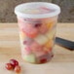 Pactiv/Newspring 32 oz. Translucent Round Deli Container Combo Pack - 240/Case Pactiv/Newspring 32 oz. Translucent Round Deli Container Combo Pack - 240/Case