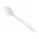 Stalk Market Heavy Weight White CPLA Spoon 6 1/2
