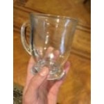 Acopa 16 oz. Clear Glass Cafe Mug - Sample Acopa 16 oz. Clear Glass Cafe Mug - Sample