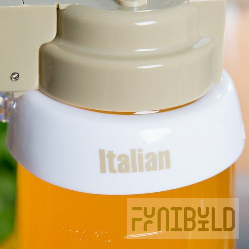 TableCraft CB4 Imprinted White Plastic 