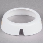 TableCraft CB4 Imprinted White Plastic 