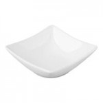 Acopa 2.5 oz. Bright White Fluted Porcelain Ramekin - 48/Case