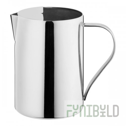 WNK by Steelite International Kent 71.5 oz. Stainless Steel Pitcher with Ice Guard 5368S522