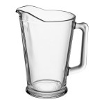 Arcoroc C0678 60 oz. Glass Beer Pitcher with Pour Lip by Arc Cardinal - 6/Case Arcoroc C0678 60 oz. Glass Beer Pitcher with Pour Lip by Arc Cardinal - 6/Case