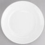 Tuxton AMU-400 AlumaTux Pearl White (European White) 38 oz. China Supreme Bowl - 12/Case