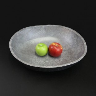 Elite Global Solutions M14123OV-CO Basalt 5.1 Qt. Oval Coal Melamine Serving Bowl Elite Global Solutions M14123OV-CO Basalt 5.1 Qt. Oval Coal Melamine Serving Bowl