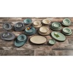 Elite Global Solutions DB51M-V Mojave Vintage California 10 oz. Vanilla Crackle Small Round Melamine Bowl - 6/Case