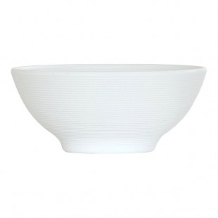 Cal-Mil Charlotte 30 oz. White Melamine Soup Bowl - 6/Case