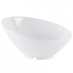 GET B-791-W San Michele 4 Qt. White Round Catering Bowl