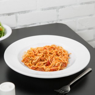 GET B-1611-DW Diamond White 16 oz. Bowl Wide Rim - 12/Case GET B-1611-DW Diamond White 16 oz. Bowl Wide Rim - 12/Case