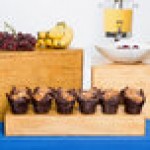 Cal-Mil 166-3-99 Madera Rustic Pine Rectangle Plate Riser - 20 1/2