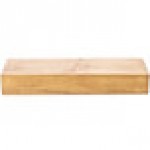 Cal-Mil 166-3-99 Madera Rustic Pine Rectangle Plate Riser - 20 1/2