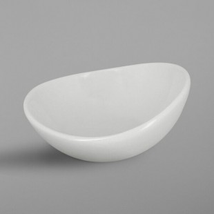 RAK Porcelain Banquet 1 oz. Ivory Porcelain Votive Holder / Sauce Dish - 12/Case