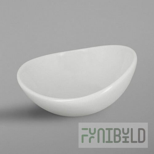 RAK Porcelain Banquet 1 oz. Ivory Porcelain Votive Holder / Sauce Dish - 12/Case
